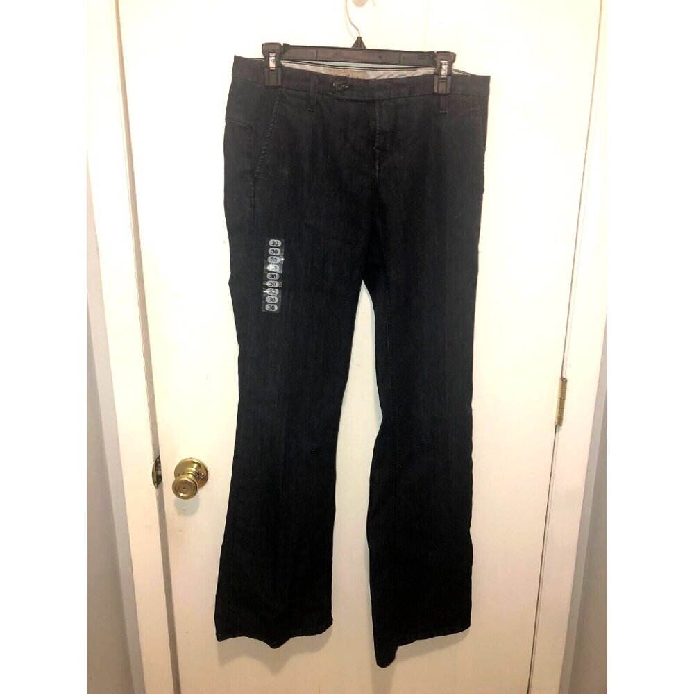NWT Raven Denim Womens 30X34 Flare Leg Mackenzie Blue Jeans  Retails $250 USA